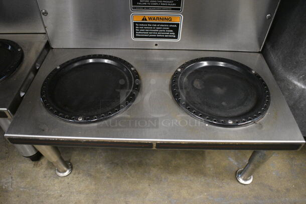 Bunn CDBC 2/2 TWIN Stainless Steel Commercial Countertop 4 Burner Coffee Machine. 120/208-240 Volts, 1 Phase. 16x18x25 - Image 5 of 7