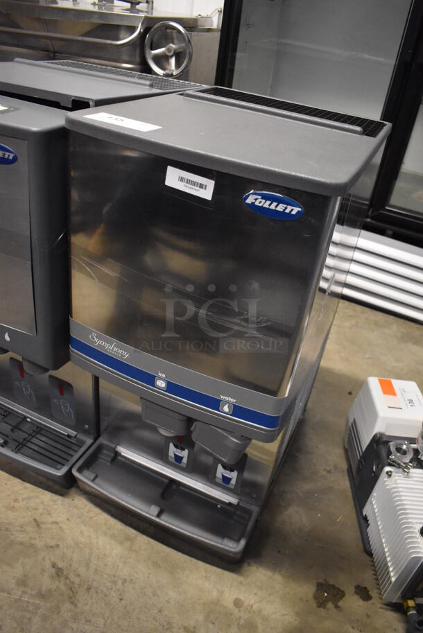 Follett 12CI400A Symphony Series Stainless Steel Commercial Countertop Ice Machine w/ Ice and Water Dispenser. 115 Volts, 1 Phase. 16x23x32 - Image 3 of 8