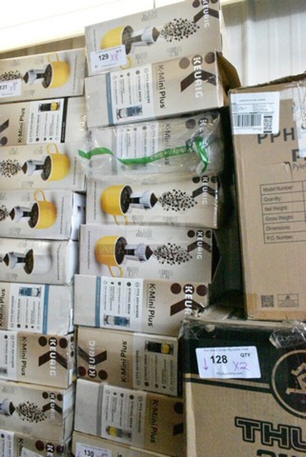 8 IN ORIGINAL BOX! Keurig K Mini Plus Single Cup Coffee Machine; Various Color. 8 Times Your Bid!  - Image 2 of 10