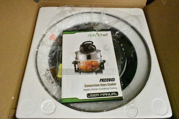 2 BRAND NEW IN BOX! Nutrichef PKCOV45 Convection Oven Cooker. 2 Times Your Bid!  - Image 7 of 8