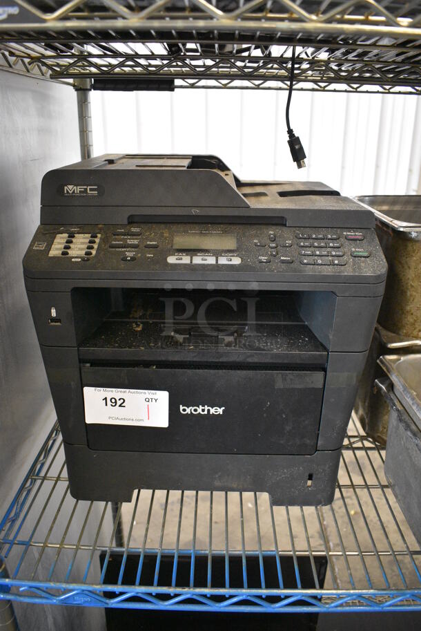 Brother Model MFC-8510DN Countertop Printer. 16x17x17.