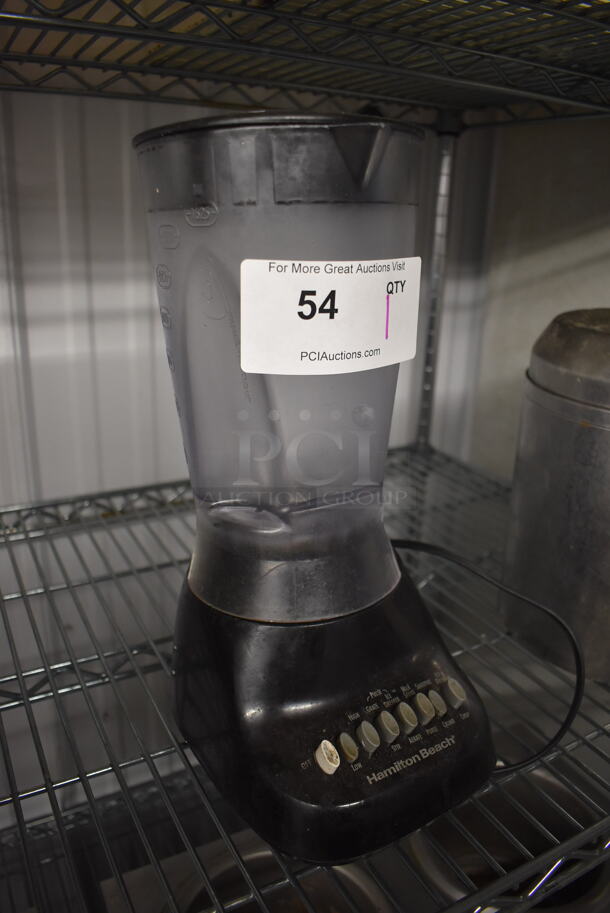 Hamilton Beach Countertop Blender w/ Poly Pitcher. 7x9x14. Tested and Working! - Image 3 of 6