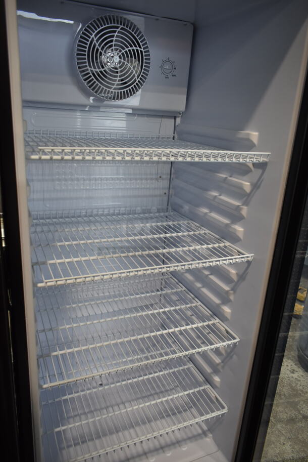 Levella PRF1557DX Metal Commercial Single Door Reach In Cooler Merchandiser w/ Poly Coated Racks. 115 Volts, 1 Phase. Cannot Test Due To Cut Power Cord - Image 4 of 6