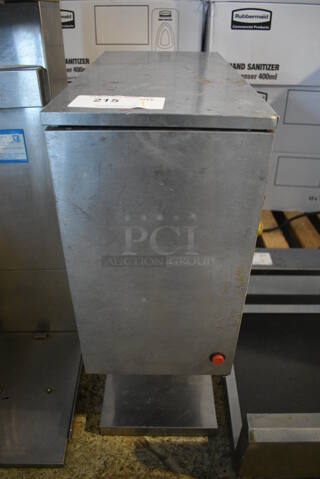 Star Stainless Steel Commercial Countertop Heated Dispenser. 120 Volts, 1 Phase. 9.5x19.5x26.5. Tested and Working!