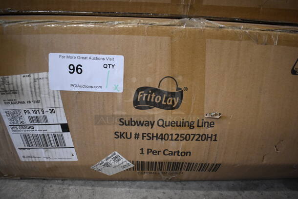 BRAND NEW IN BOX! Frito Lay FSH401250720H1 Subway Queuing Line - Image 6 of 6