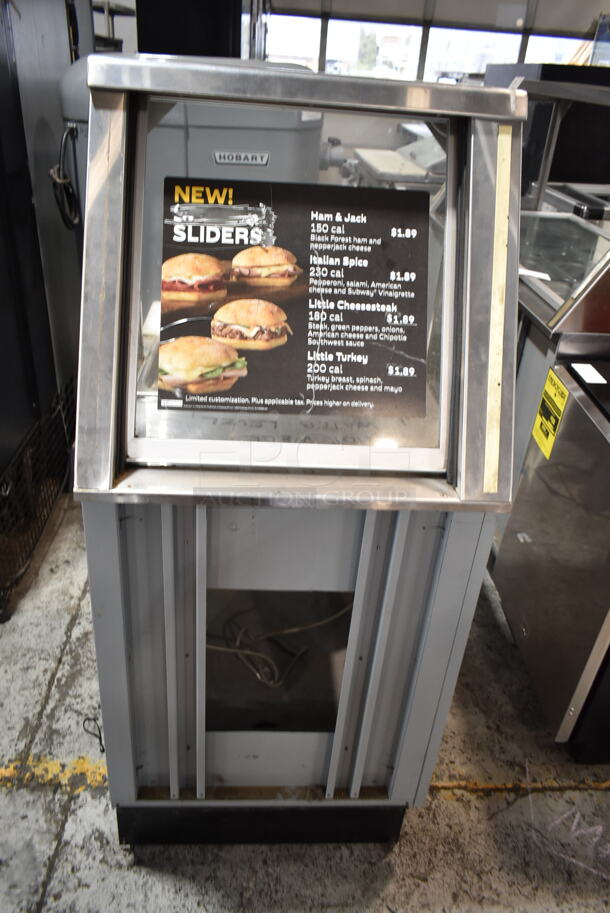 Duke SUB-HF-L25 M Metal Commercial Subway Soup Warming Make Line Station. 120 Volts, 1 Phase. Goes GREAT w/ Items 98 and 107! - Image 1 of 8