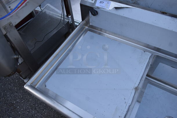 BRAND NEW SCRATCH AND DENT! Regency 600S12323224 Stainless Steel Commercial Single Bay Sink w/ Dual Drain Boards. No Legs. Bay 23x23. Drain Boards 22x25 - Image 3 of 6