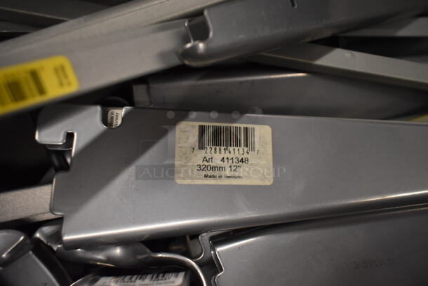 ALL ONE MONEY! Lot of Metal Frames and Metal Pieces In Gray Poly Bin - Image 4 of 8