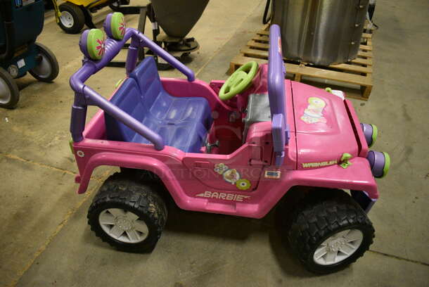 Power Wheels L7820-9993 Barbie Jeep (CSS) - Image 4 of 9