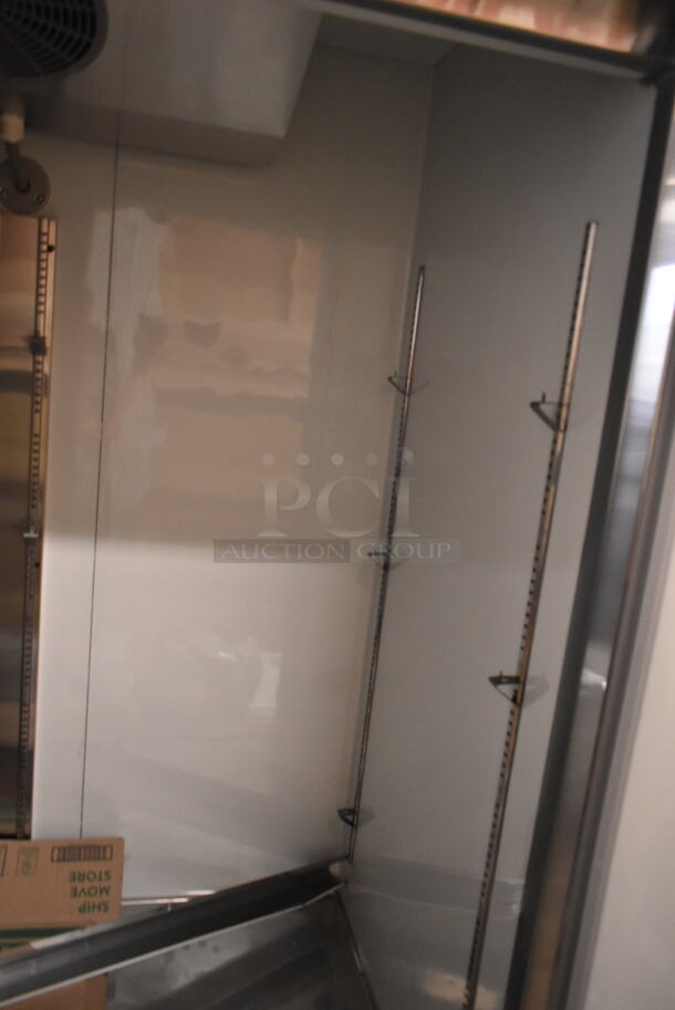 BRAND NEW SCRATCH AND DENT! 2023 Mainstreet 829BMR49R Stainless Steel Commercial 2 Door Reach In Cooler. 115 Volts, 1 Phase. Tested and Powers On But Does Not Get Cold - Image 6 of 8