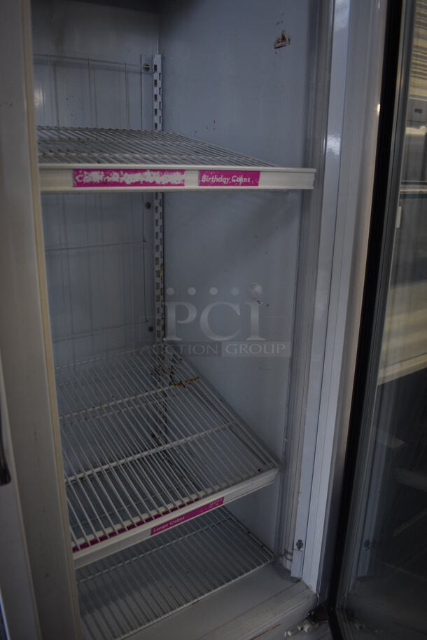 National Model ULG50BCP-6 Baskin Robbins Metal Commercial 2 Door Reach In Freezer Merchandiser w/ Poly Coated Racks. 115/208-230 Volts, 1 Phase. 51x35x80 - Image 5 of 6
