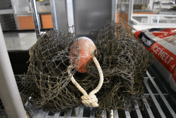 ALL ONE MONEY! Lot of Decorative Net and Buoy - Image 3 of 3