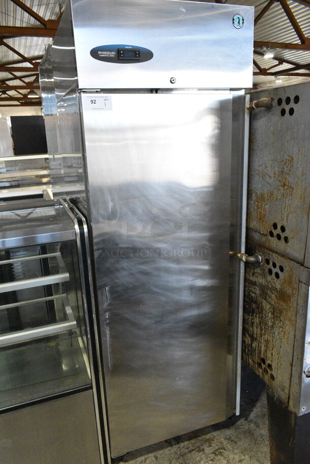 Hoshizaki CF1S-FSL Stainless Steel Commercial Single Door Reach In Freezer. 115 Volts, 1 Phase. Tested and Working! - Image 2 of 5