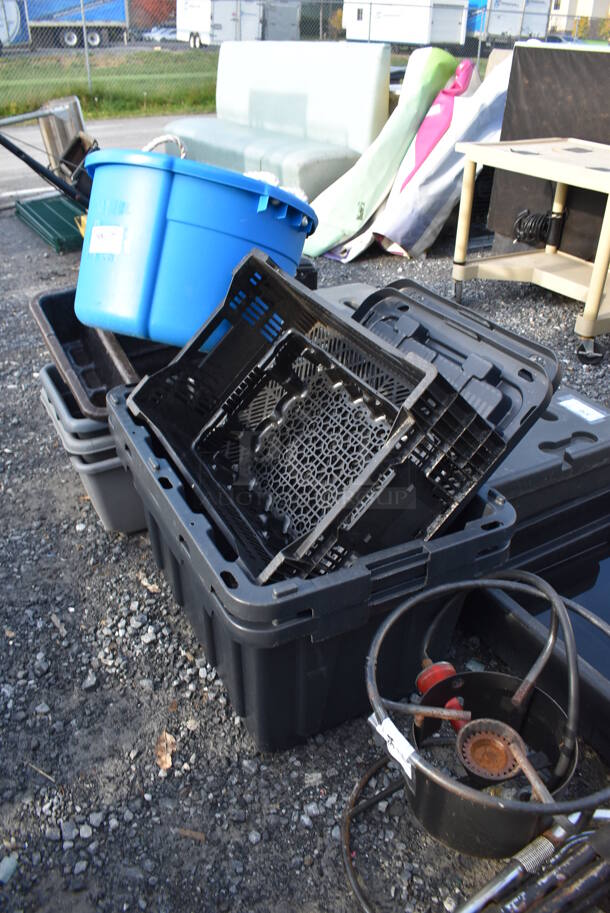 ALL ONE MONEY! Lot of Various Poly Bins - Image 7 of 7