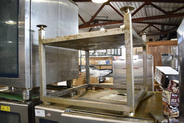2016 Alto Shaam CTP10-10E Stainless Steel Commercial Electric Powered Combi Convection Oven w/ Stand. 208-240 Volts, 3 Phase. 36x40x46, 29x32x25.5 - Image 2 of 4