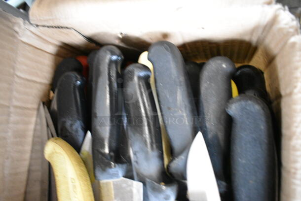 50 SHARPENED Stainless Steel Knives Including Chef Knives. 50 Times Your Bid!  - Image 2 of 6