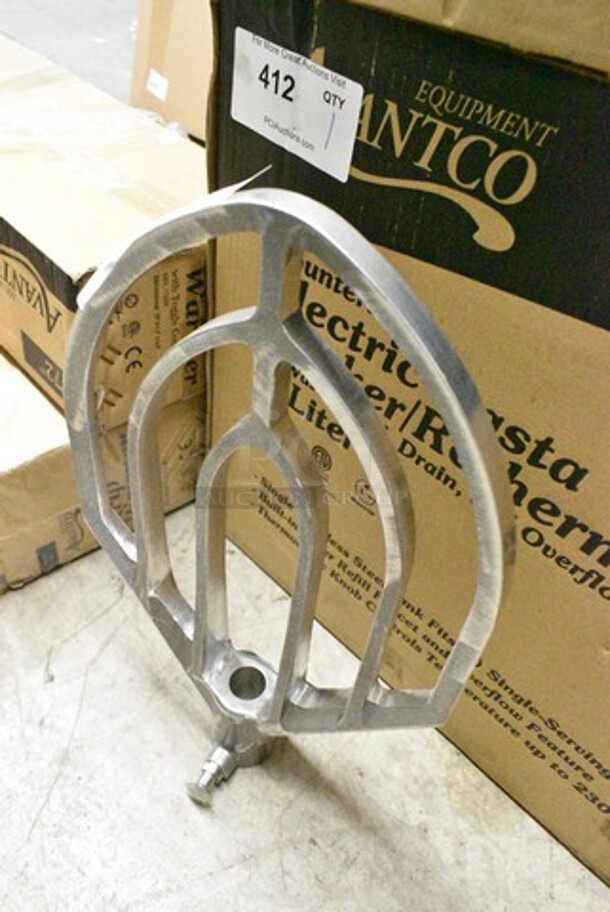 2 Metal Paddle Attachments for Hobart Mixer Including Hobart HL430B 40 Quart. 2 Times Your Bid!  - Image 6 of 8