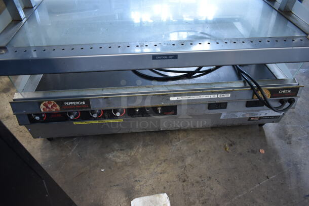 Hatco GR3SDS-39T Metal Commercial Countertop 2 Tier Warming Display Case Merchandiser. 120 Volts, 1 Phase. Tested and Working! - Image 7 of 8