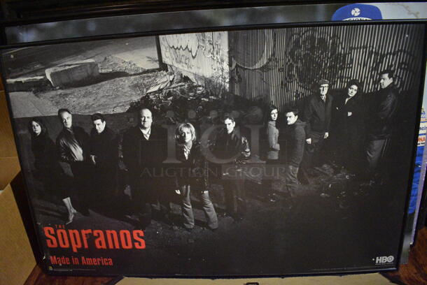 7 Various Signs Including Skiing, The Sopranos and Racing. Includes 42x1x30. 7 Times Your Bid! (bar) - Image 4 of 7