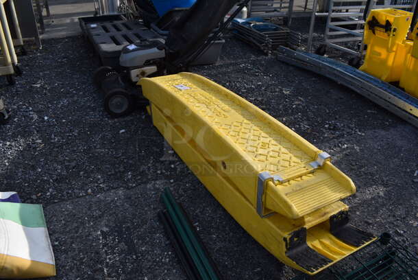 2 Highland Ramp Arts Yellow Poly Ramps. 64x12x7. 2 Times Your Bid! - Image 6 of 8