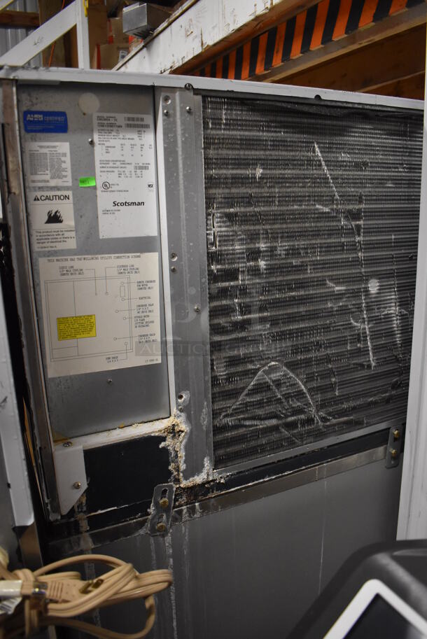 Scotsman Prodigy C0530SA-1C Stainless Steel Commercial Ice Machine Head on Commercial Ice Bin. 115 Volts, 1 Phase. 31x34x73 - Image 7 of 8