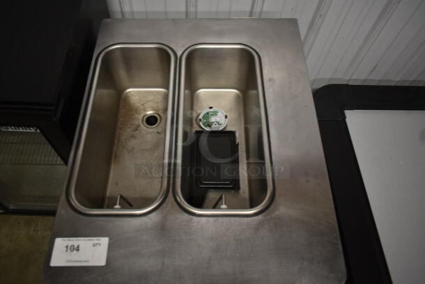 2016 Stoelting SF121-38I2 Stainless Steel Commercial Countertop Air Cooled 2 Flavor w/ Twist Soft Serve Ice Cream Machine w/ Mixing Head Attachment. 208-240 Volts, 1 Phase. - Image 2 of 5