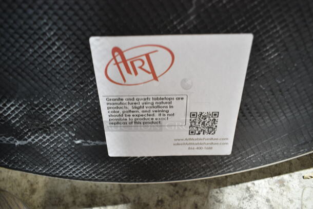 3 BRAND NEW SCRATCH AND DENT! Various Round Tabletops. 3 Times Your Bid! - Image 8 of 8