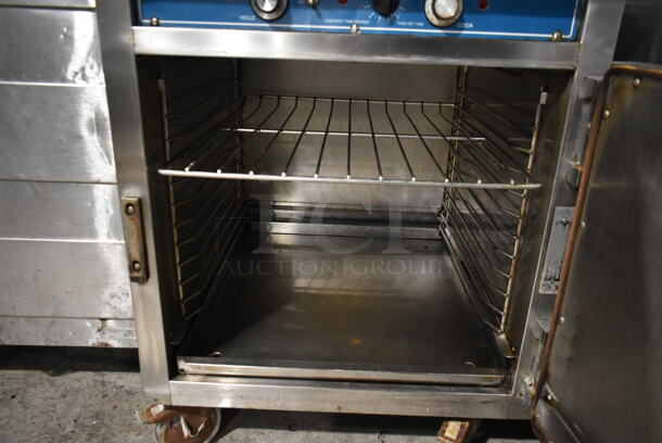 Alto Shaam Stainless Steel Commercial Heated Holding Cabinet on Commercial Casters.  Cannot Test Due To Plug Style - Image 5 of 5