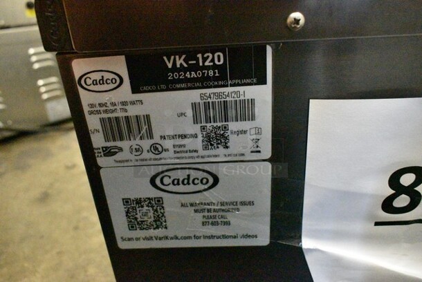 BRAND NEW SCRATCH AND DENT! 2024 Cadco VK-120 Stainless Steel Commercial Countertop Electric Powered Convection Oven. 120 Volts, 1 Phase. Tested and Working! - Image 9 of 9