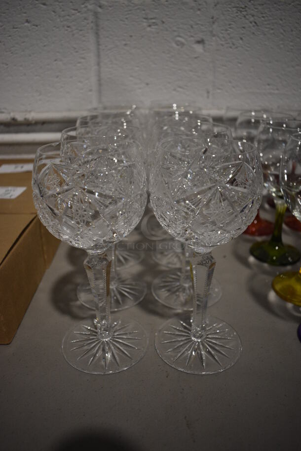 11 Wine Glasses. 3.25x3.25x7.25. 11 Times Your Bid! - Image 1 of 3