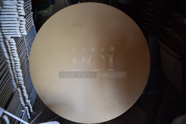 3 Round Tabletops. 3 Times Your Bid! (outside shed) - Image 1 of 3