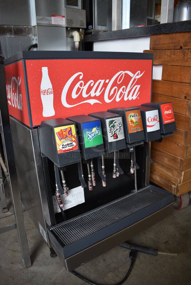 Lancer Model 1506E Metal Commercial Countertop 8 Flavor Carbonated Beverage Machine. 19.5x24.5x30 - Image 2 of 6
