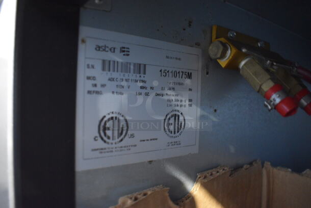 2015 Asber ADC C-23 NT Stainless Steel Commercial Direct Draw Kegerator w/ 2 Head Beer Tower and 2 Kegs. 115 Volts, 1 Phase. 25x29x64. Tested and Working! - Image 6 of 6