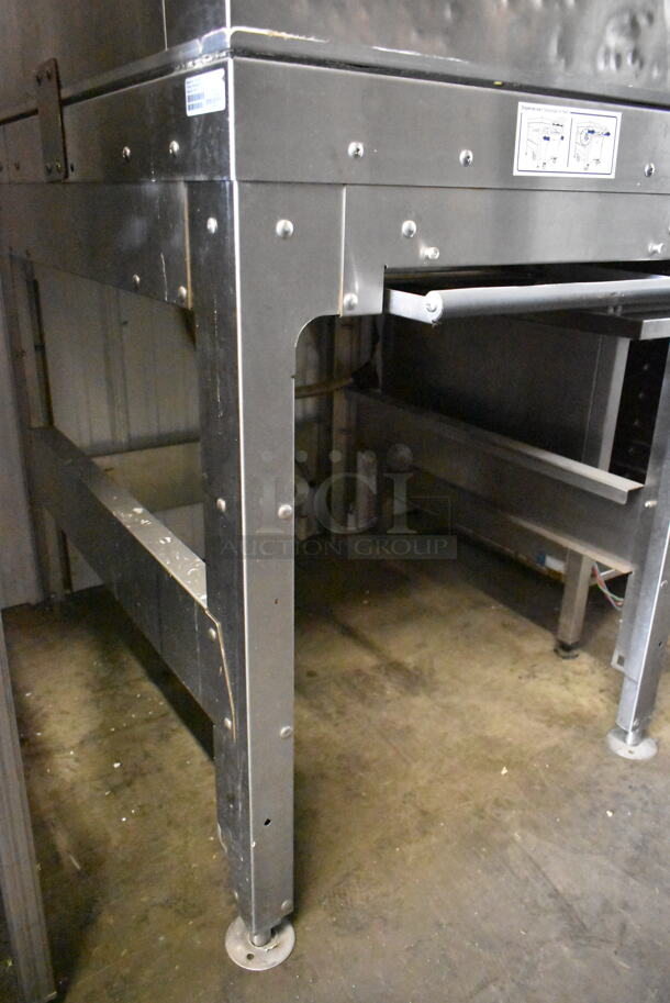 Hoshizaki F-450MAH Stainless Steel Commercial Ice Head on Follett ITS500NS-31 Stainless Steel Ice Bin. 115-120 Volts, 1 Phase. - Image 3 of 7