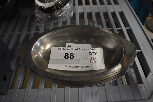 15 Metal Single Serving Casserole Dishes. 8.5x4.5x1.5. 15 Times Your Bid! - Image 1 of 3