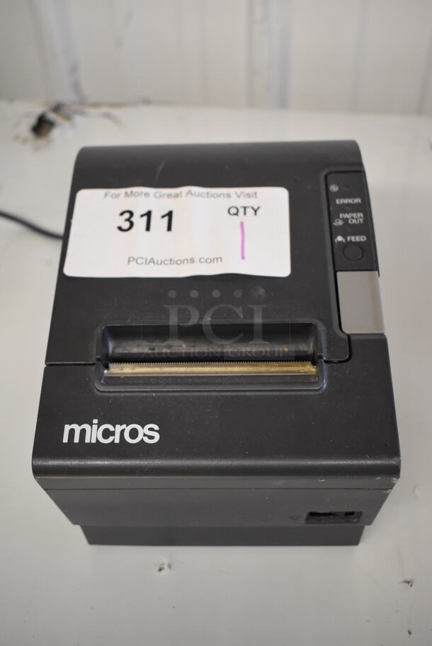 Epson M129H Countertop Receipt Printer. 6x8x6