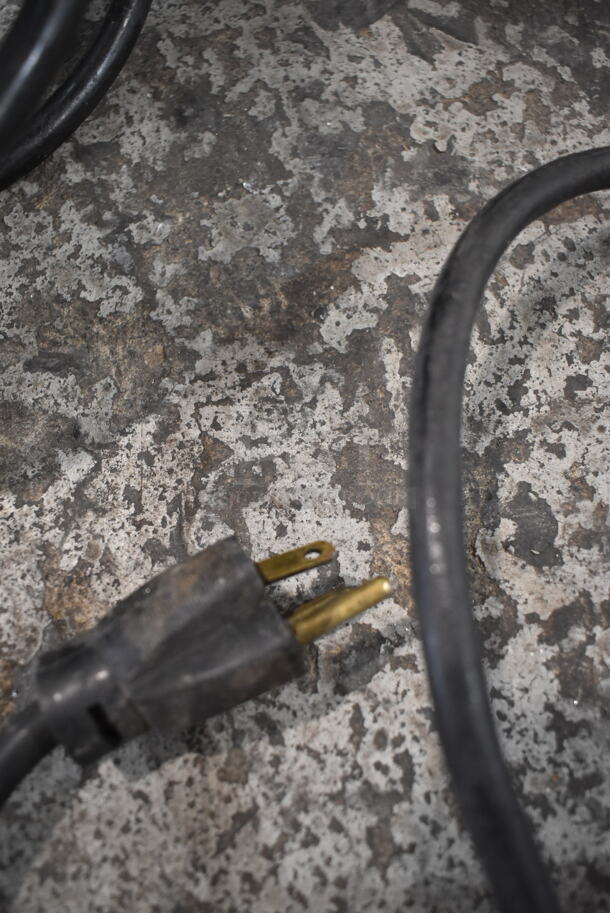 2 Olde Tyme PN1/PN2 Stainless Steel Commercial Countertop Nut Grinder Base. 115 Volts, 1 Phase. 2 Times Your Bid! One is Tested and Does Not Power On. One Cannot Test Due To Plug Style
 - Image 8 of 10