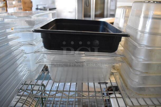 ALL ONE MONEY! Tier Lot of Various Items Including Poly Bins and Poly Silverware Holders - Image 6 of 9