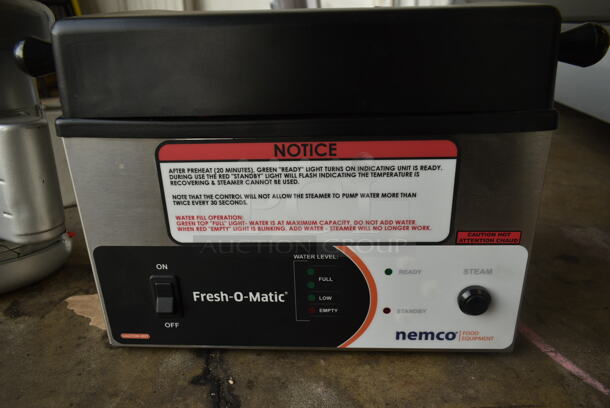 2023 Nemco 6625B Stainless Steel Commercial Countertop Electric Powered Steamer. 120 Volts, 1 Phase. Tested and Working! - Image 3 of 6