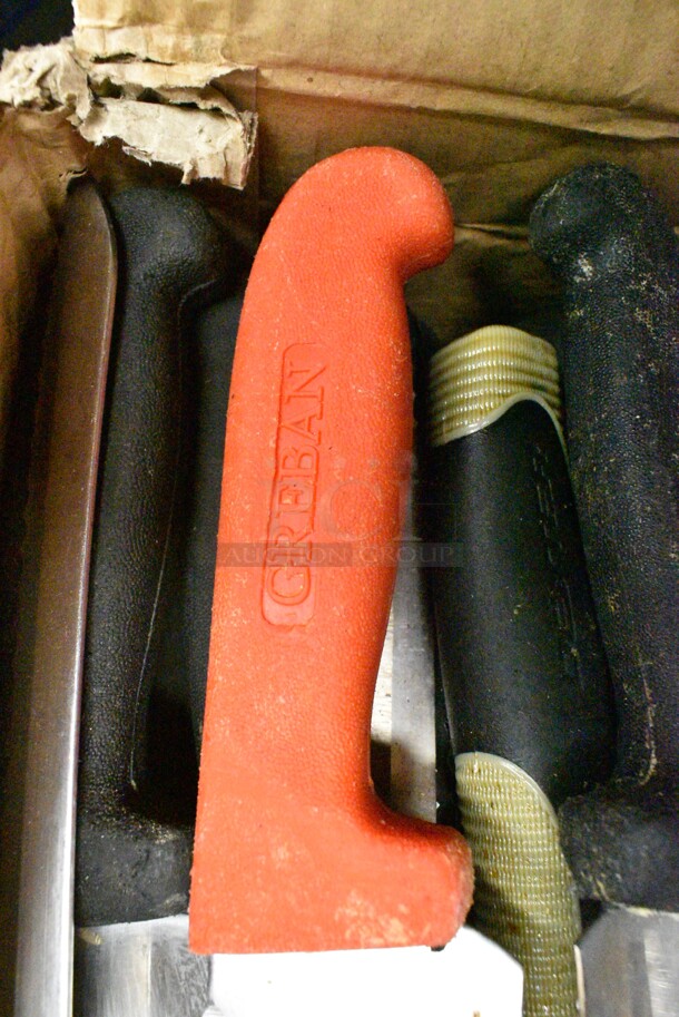 50 SHARPENED Stainless Steel Knives Including Serrated Bread Knives. 50 Times Your Bid!  - Image 6 of 10