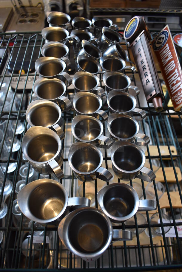 ALL ONE MONEY! Lot of 26 Various Metal Cream Pitchers. 3.5x2x2, 4x2.5x2.5 - Image 3 of 3