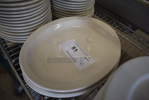 4 Various White Ceramic Oval Plates. Includes 11.5x9x1. 4 Times Your Bid! - Image 2 of 5