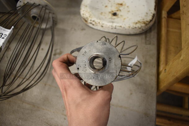 Metal Commercial Whisk Attachment for Hobart Mixer. 6x6x9.5 - Image 3 of 3
