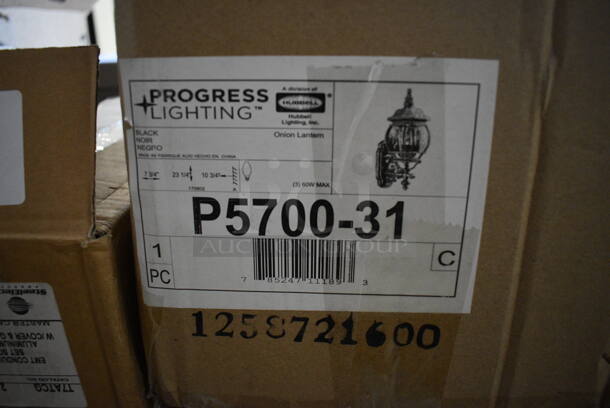 BRAND NEW SCRATCH AND DENT! Progress Lighting Hubbell P5700-31 Black Light Fixture