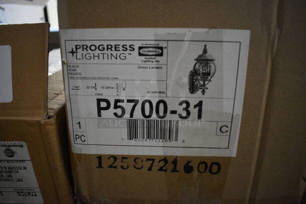 BRAND NEW SCRATCH AND DENT! Progress Lighting Hubbell P5700-31 Black Light Fixture - Image 1 of 3