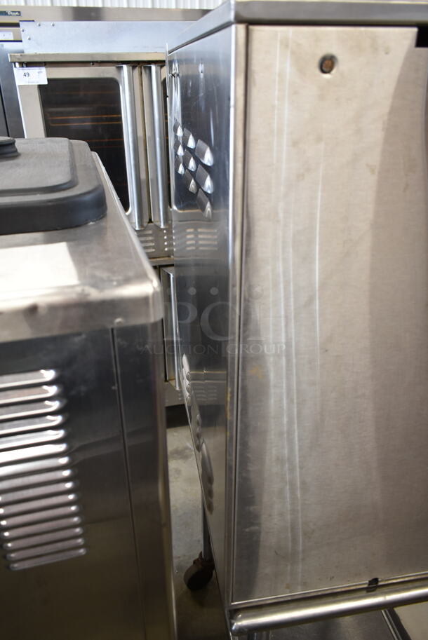 Cleveland Stainless Steel Commercial Countertop Electric Powered Single Deck Steam Cabinet on Table w/ Under Shelf. 250 Volts, 3 Phase. - Image 8 of 10