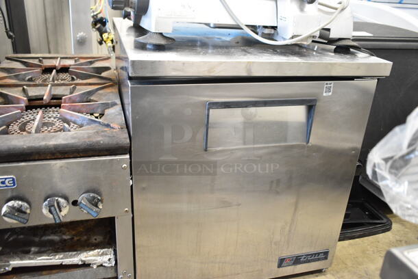 True TUC-27-LP Stainless Steel Commercial Single Door Undercounter Cooler. 115 Volts, 1 Phase. Tested and Working! - Image 1 of 4