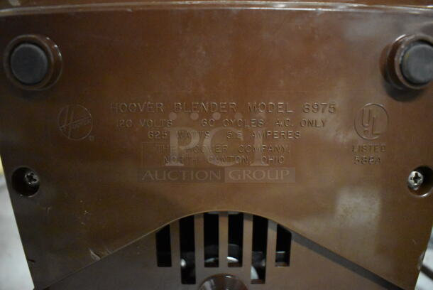 Hoover 8975 Metal Countertop Blender w/ Pitcher. 120 Volts, 1 Phase. 9x8x16. Tested and Working! - Image 4 of 5