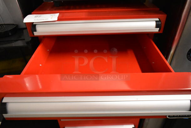 BRAND NEW SCRATCH AND DENT! Whynter TBR-185SR Metal Portable 1.8 cu.ft. Tool Box Refrigerator with 2 Drawers. 115 Volts, 1 Phase. Tested and Working! - Image 4 of 9