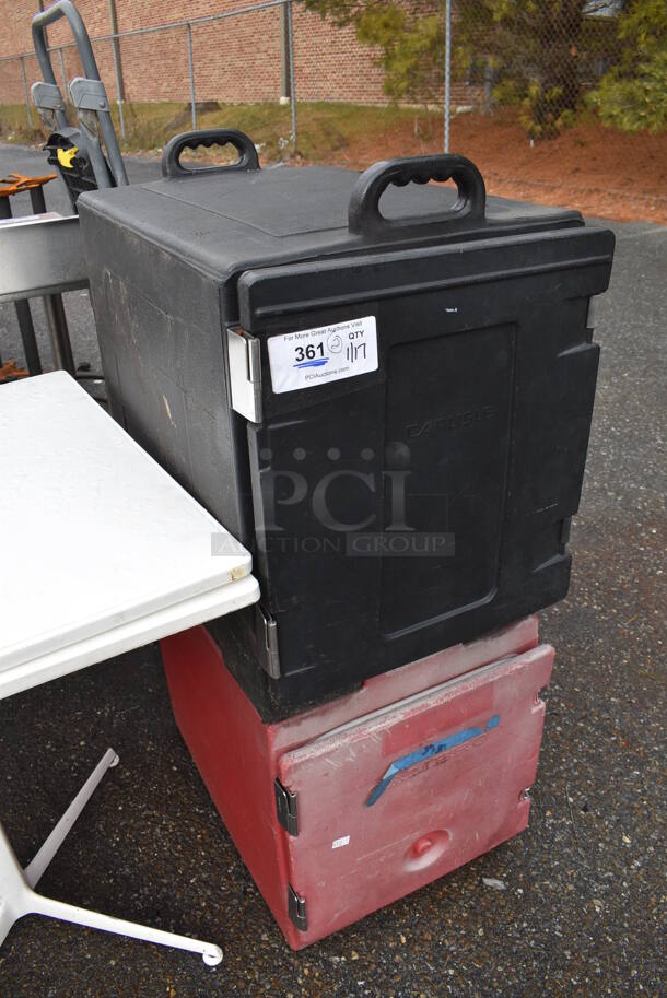 2 Poly Food Carrying Catering Cases. Carlisle NPC300 and Cambro 300MPC. 17x24x25, 17x24x23. 2 Times Your Bid! - Image 3 of 10
